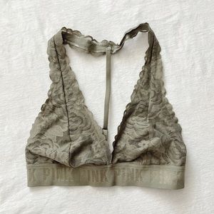 Olive Lace Bralette PINK Victoria’s - Small